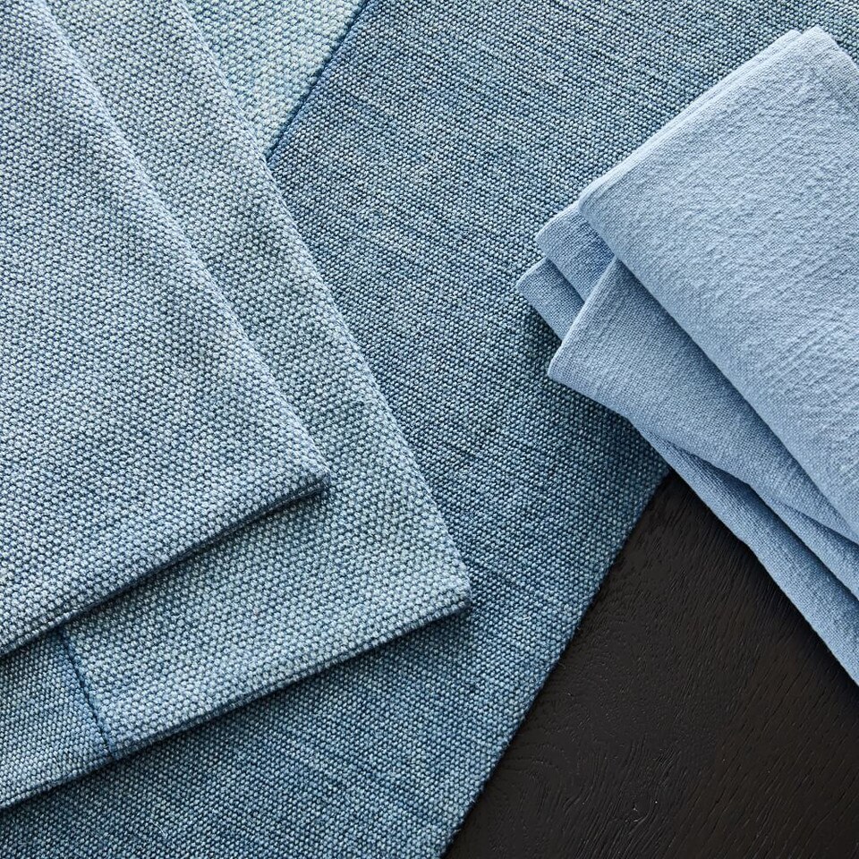 Cotton Canvas Table Linen Sets West Elm UK